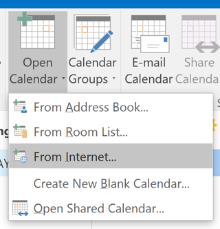 shared ical on outlook for mac